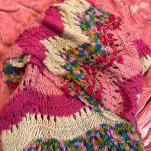 Nordstrom Brass Plum infinity scarf